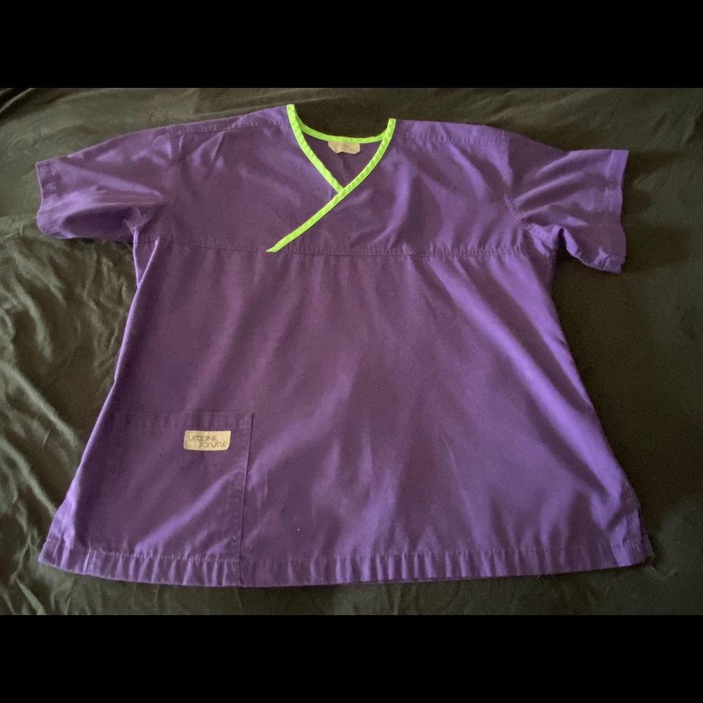 Urbane scrub top